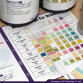 Urine test strips 10 parameters uncut sheet